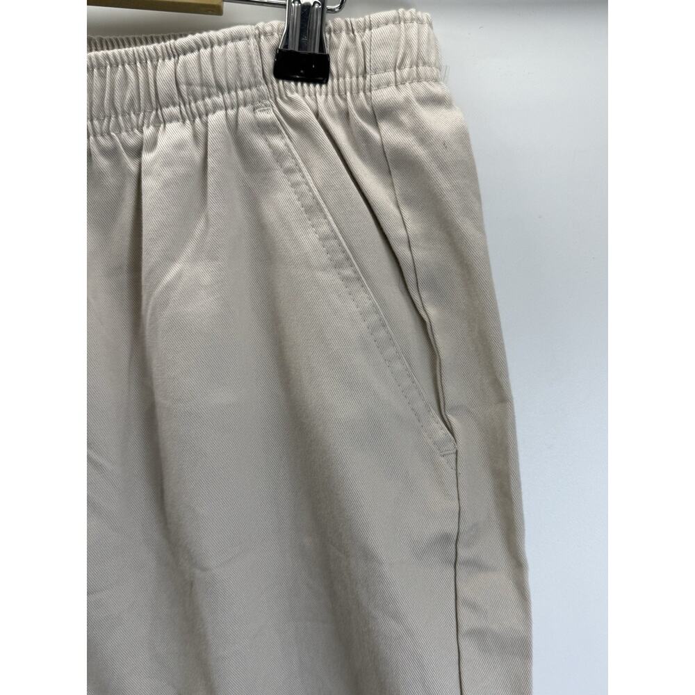 White Stag Women XL Beige Pull On Shorts Elastic Waist Casual Cotton NWOT Flawed - Picture 4 of 8